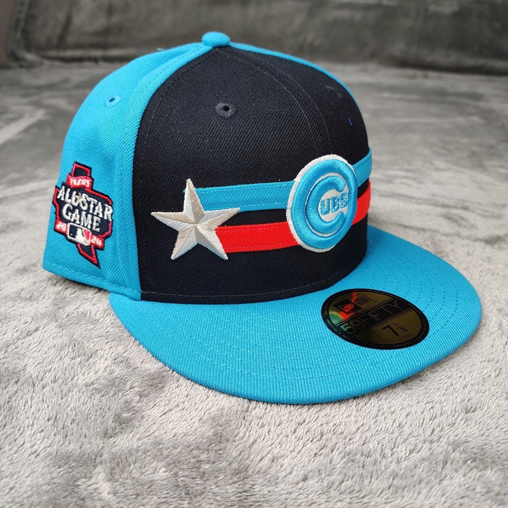 New Era Chicago Cubs MLB 2024 Allstar Game Blue 59FIFTY‎ Fitted 7 1/8 Hat Cap